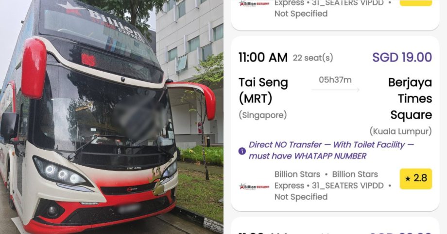 ‘Extremely misleading’: Traveller complains after coach to Malaysia makes multiple stops, reaches KL after 9 hours, Singapore News