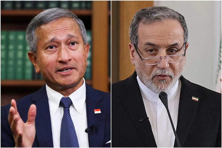 S’pore hopes for diplomacy, dialogue to end Middle East war: Vivian in call with Iran’s Araghchi