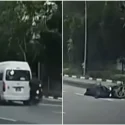 Police looking for driver of minibus involved in Holland Road accident with motorcycle