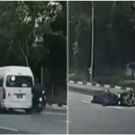 Police looking for driver of minibus involved in Holland Road accident with motorcycle
