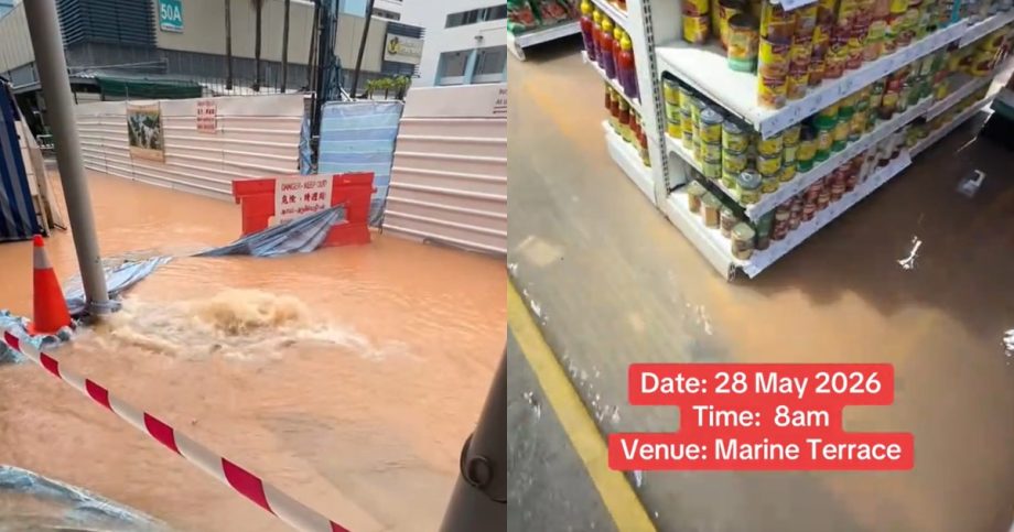 Pipe leak causes flooding in Marine Terrace, water supply to 12 HDB units disrupted, Singapore News Pipe leak causes flooding in Marine Terrace, water supply to 12 HDB units disrupted, Singapore News