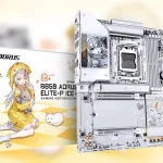 Gigabyte’s anime PC components unveiled