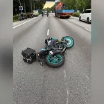 Police looking for lorry driver after hit-and-run accident on SLE