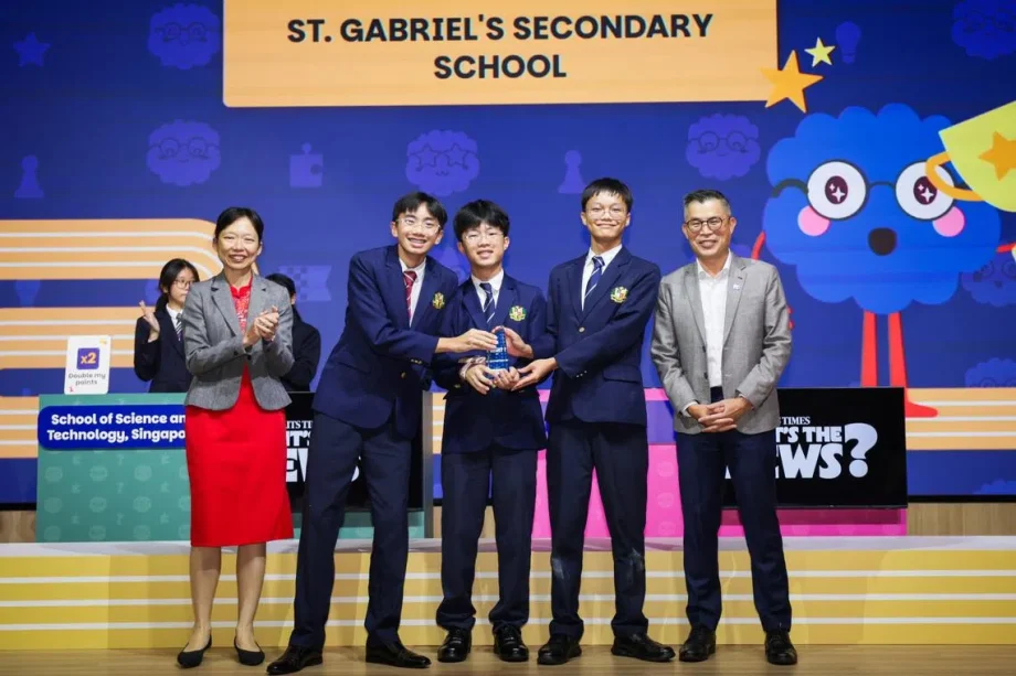 St Gabriel’s wins ST’s What’s The News quiz St Gabriel’s wins ST’s What’s The News quiz