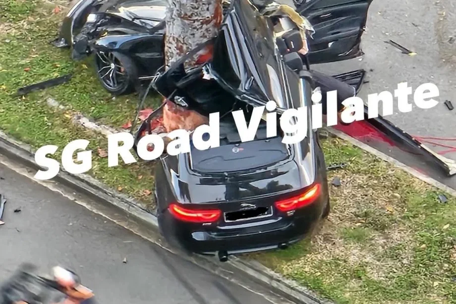 Driver dies after car crashes into tree in Clementi Driver dies after car crashes into tree in Clementi