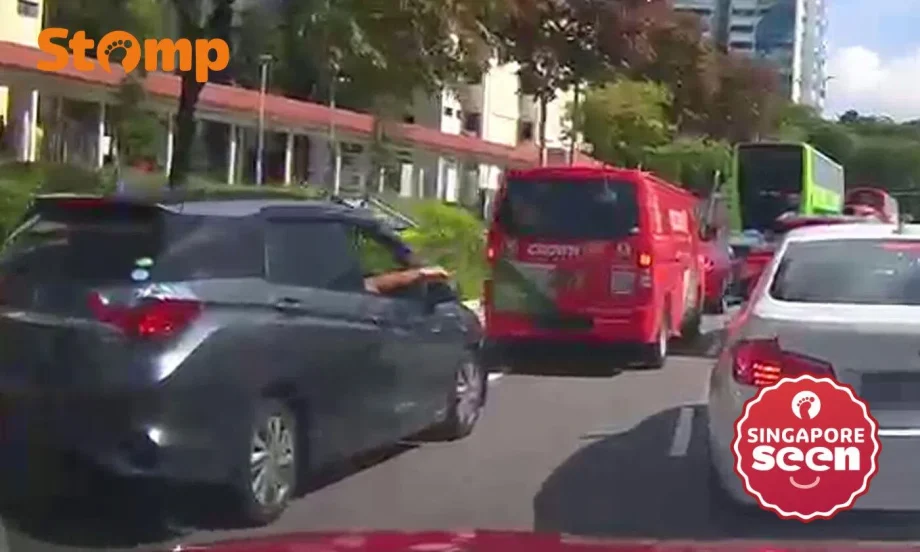 Stomper calls out ‘selfish’ driver for tossing cigarette butt and ash onto road in Bedok