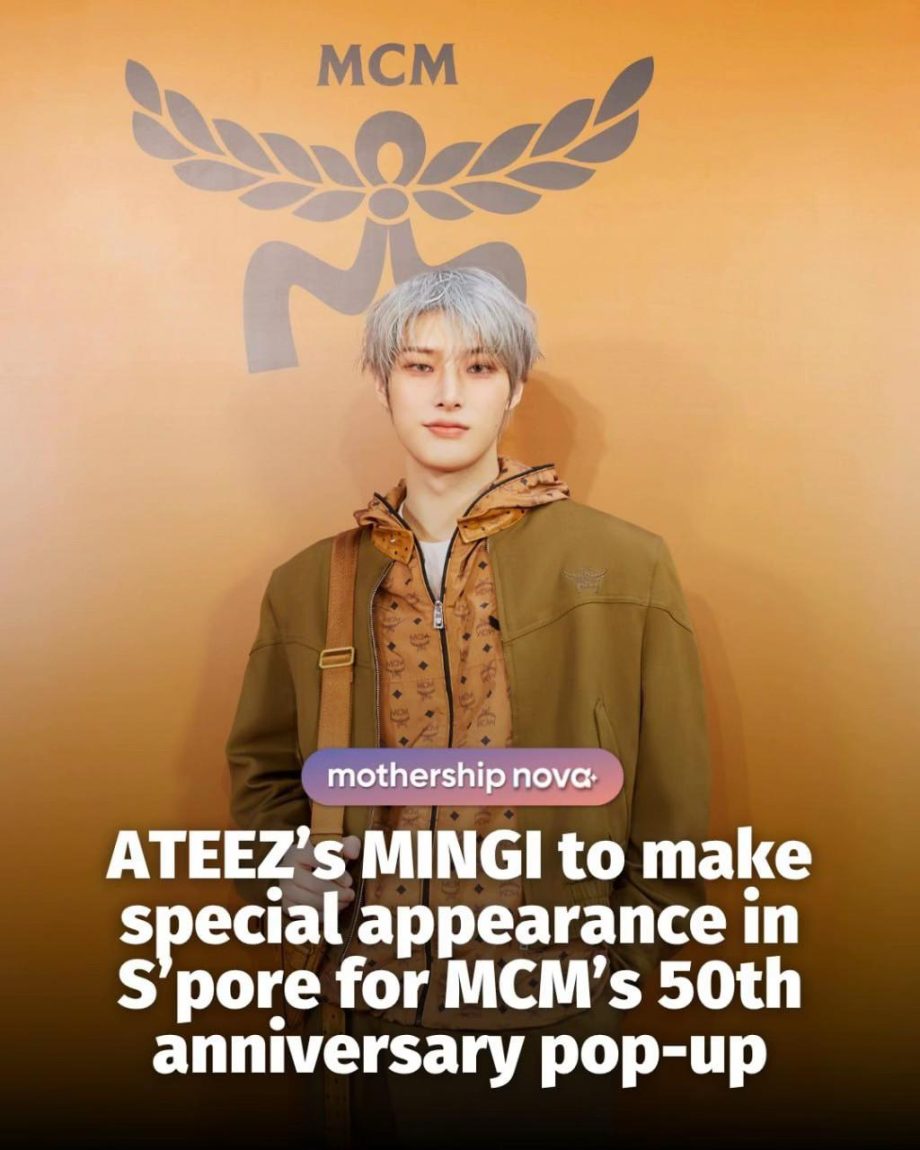 @mothershipsg in ur fantasy irl MINGI from K-pop group ATEEZ will be visiting S… @mothershipsg in ur fantasy irl MINGI from K-pop group ATEEZ will be visiting S…