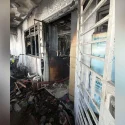 Firefighter among 2 taken to hospital after fire in Tampines HDB flat