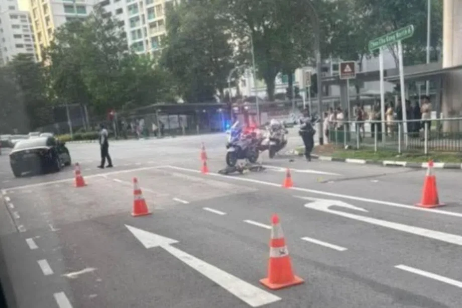 Driver arrested, cyclist injured after accident near YewTee Point