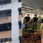 Telok Blangah flat fire: 1 hospitalised, 48 evacuated