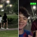 Men encounter missing girls,13 and 14, while camping at Pasir Ris Park, kept them in sight until police arrive