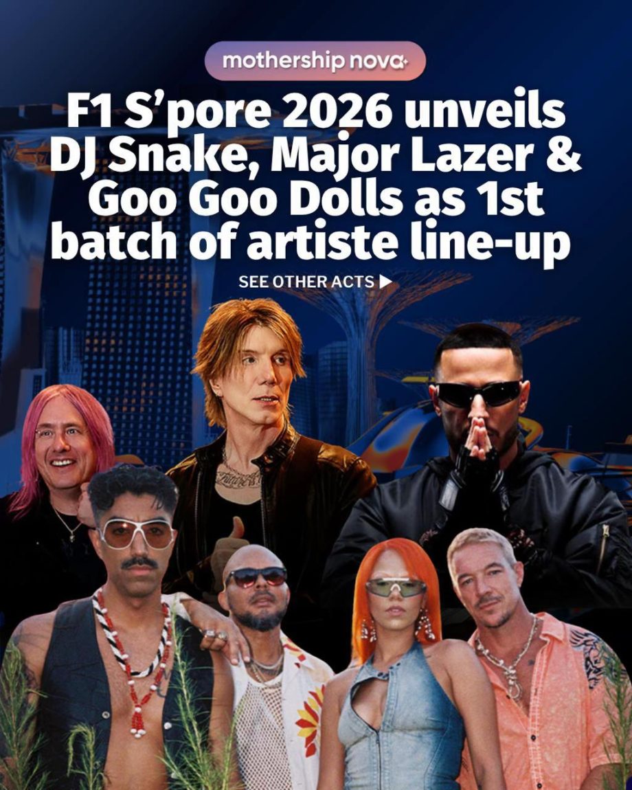 @mothershipsg going goo goo for the line-up On May 28, the Singapore Grand Prix …