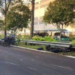 11 taken to hospital after accident involving 9 motorcycles and car on AYE