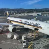 Singapore Airlines Starlink Wi-Fi upgrade