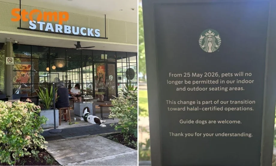 Starbucks Singapore: Pets still welcome at ECP outlet
