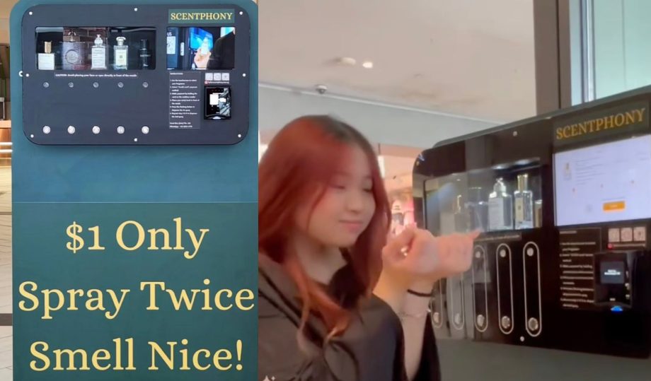 You can now buy designer perfume for S from vending machines in Singapore