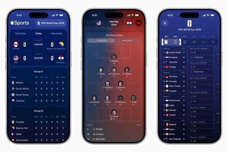 Apple Sports app now available in Singapore Apple Sports app now available in Singapore