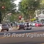 One person taken to hospital after collision between motorcycle and car in Clementi