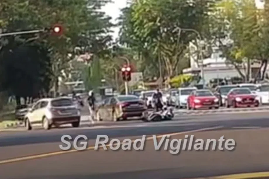 One person taken to hospital after collision between motorcycle and car in Clementi One person taken to hospital after collision between motorcycle and car in Clementi