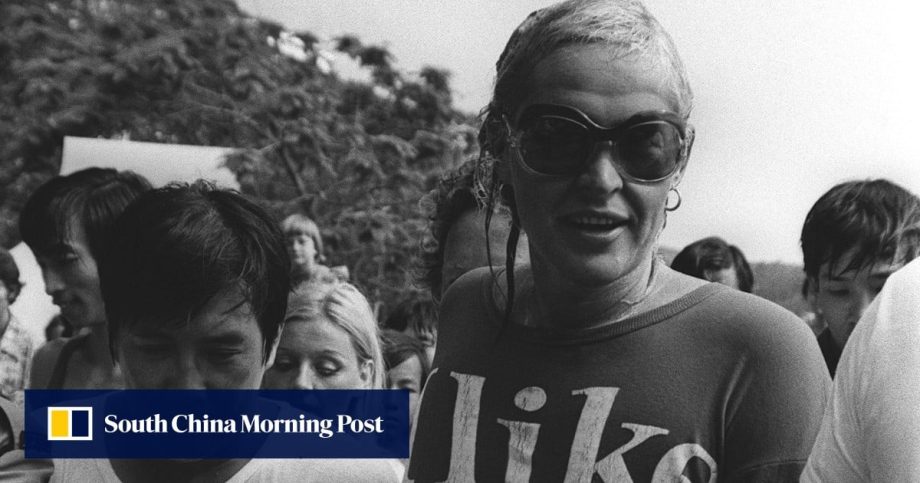On This Day | Australia’s Linda McGill makes first swim around Hong Kong Island in 1976 – from the SCMP archive On This Day | Australia’s Linda McGill makes first swim around Hong Kong Island in 1976 – from the SCMP archive