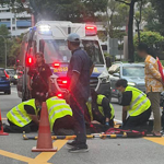 PAB rider taken to hospital after accident in Bukit Batok; woman assisting with investigations, Singapore News