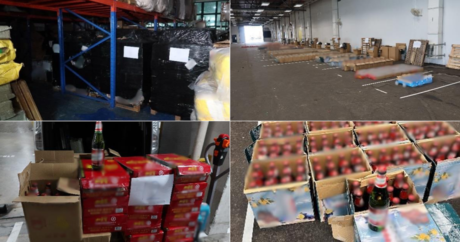 ‘Elaborate concealment’: Customs arrests 2 foreigners, seizes over 9,200 units of duty-unpaid beer and liquor, Singapore News ‘Elaborate concealment’: Customs arrests 2 foreigners, seizes over 9,200 units of duty-unpaid beer and liquor, Singapore News