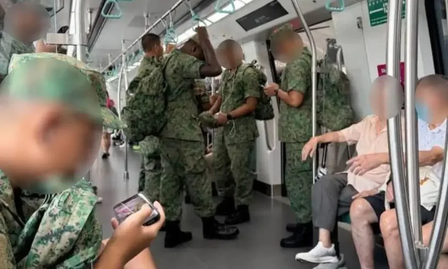 NSFs slammed for backpack complaint on MRT NSFs slammed for backpack complaint on MRT