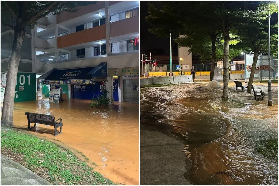 About 25 shops affected by flooding caused by water-pipe leak in Yishun; clean-up, repairs ongoing