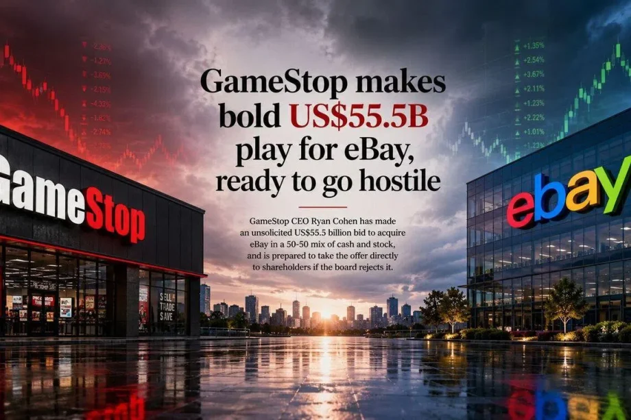 GameStop’s surprise bid to acquire eBay