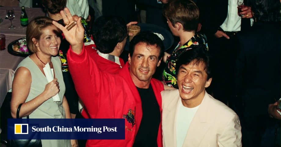 On This Day | Jackie Chan, Sly Stallone among stars at 1994 Planet Hollywood opening – SCMP archive On This Day | Jackie Chan, Sly Stallone among stars at 1994 Planet Hollywood opening – SCMP archive