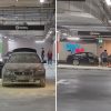 BMW catches fire at Pasir Ris Mall carpark, members of public help put out flames