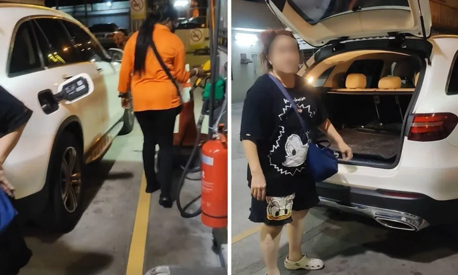 Singapore car caught pumping subsidised Ron95 in Malaysia
