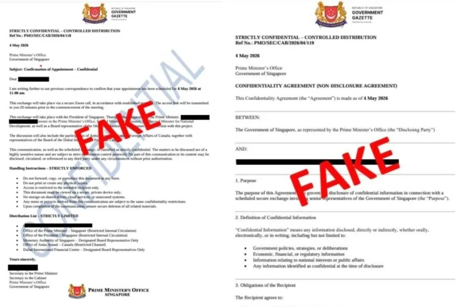 Beware of impersonation and virtual meeting scams