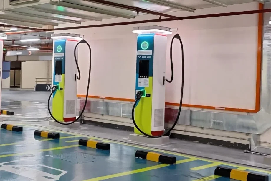 EV charging times with a 480kW charger