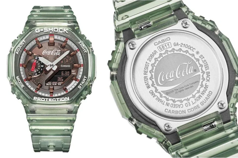 Casio G-Shock Coca-Cola collaboration watch
