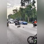Motorcyclist dies after accident involving trailer on BKE