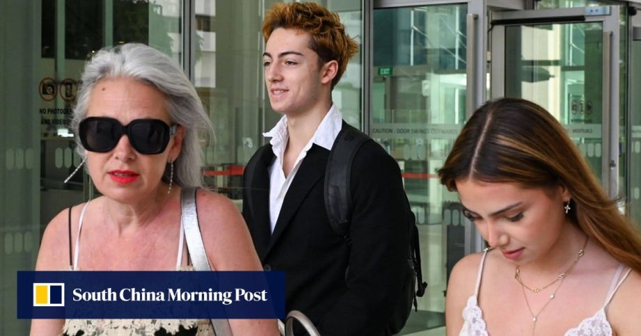 Singapore charges French teen over vending machine straw-licking stunt