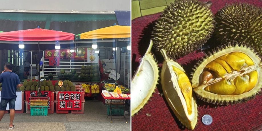 Customer calls Geylang durian seller ‘dishonest’ after being pressured to buy unsatisfactory fruit he had opened