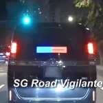 Fake police car with LED lights spotted in Singapore