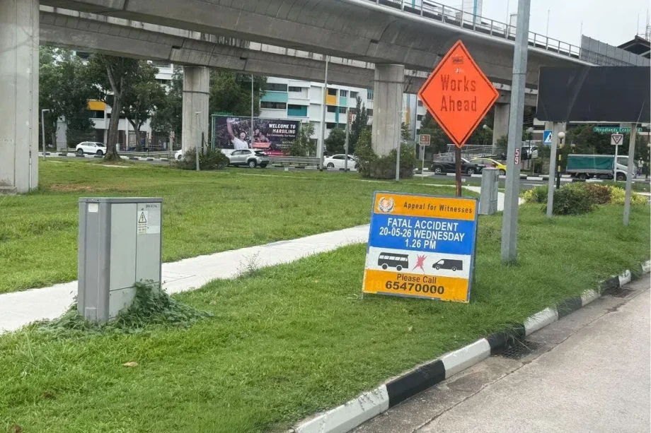 Woodlands accident: Van driver dies after bus collision