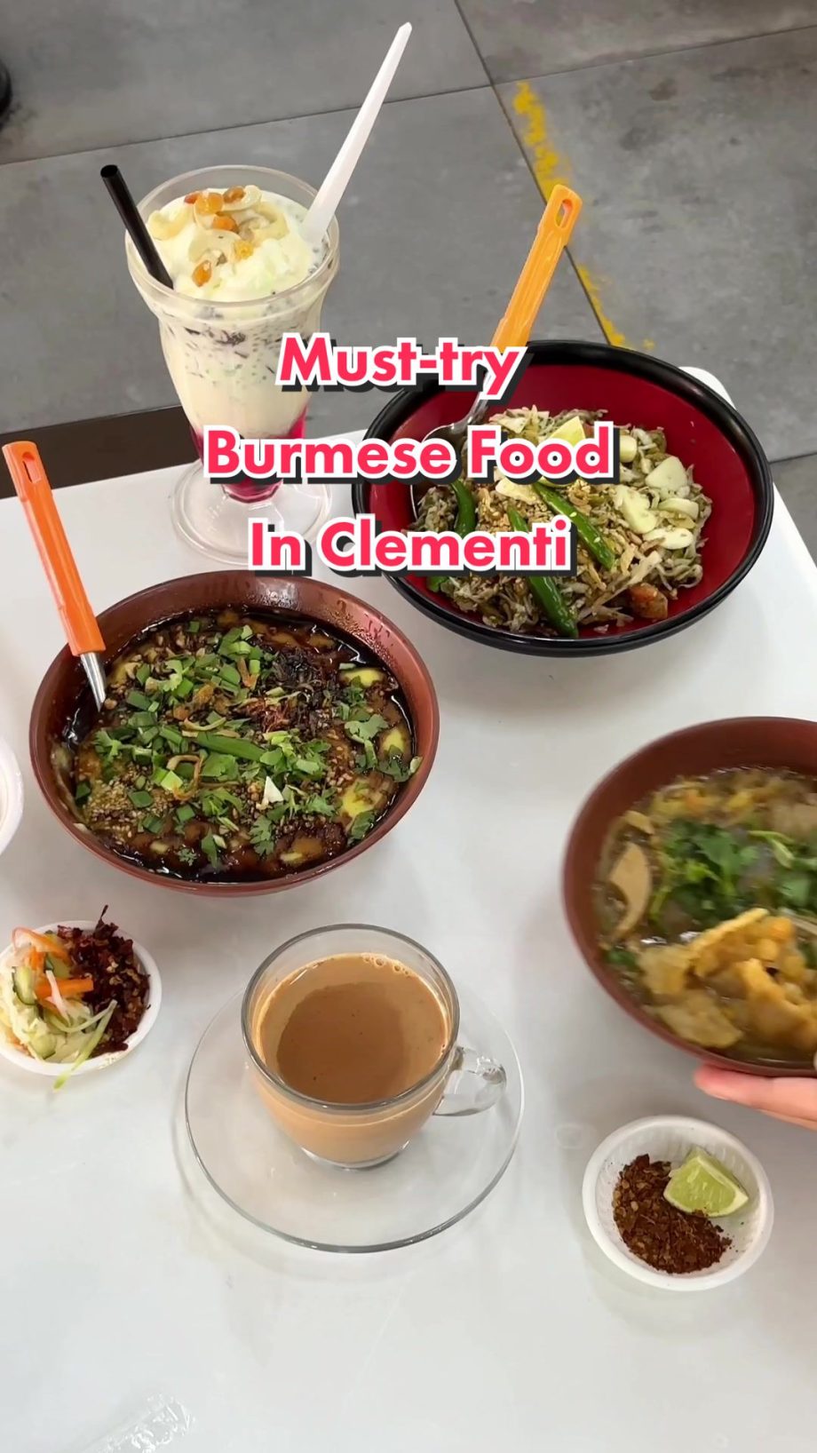 @eatbooksg we’ve never tried Burmese food but this was SOOO good, call us conver…