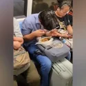 Viral MRT eating video divides netizens