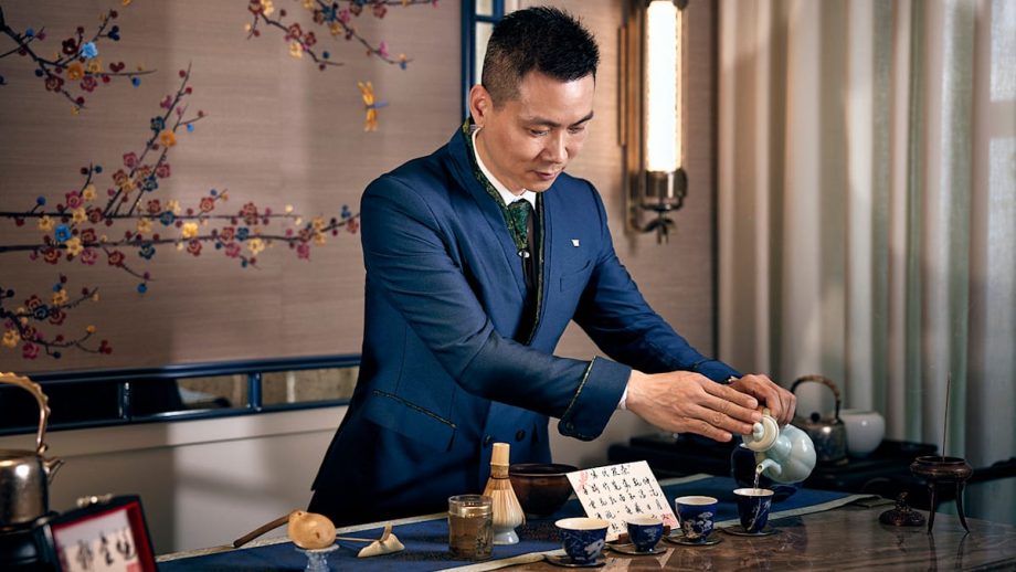 Chinese tea pairing at Jin Ting Wan with Jacky Zhao Gang