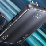 Save 49% Off This Iniu 10,000mAh 45W Power Bank with Built-In AC Plug and USB Cable