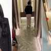 Kim Lim Gets Hands-On Scooping Water From Her Flooded Wellness Space At 5am After Pipe Burst