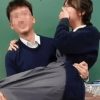 A photo of a male teacher hugging a girl in a classroom in Hong Kong has sparked controversy online…