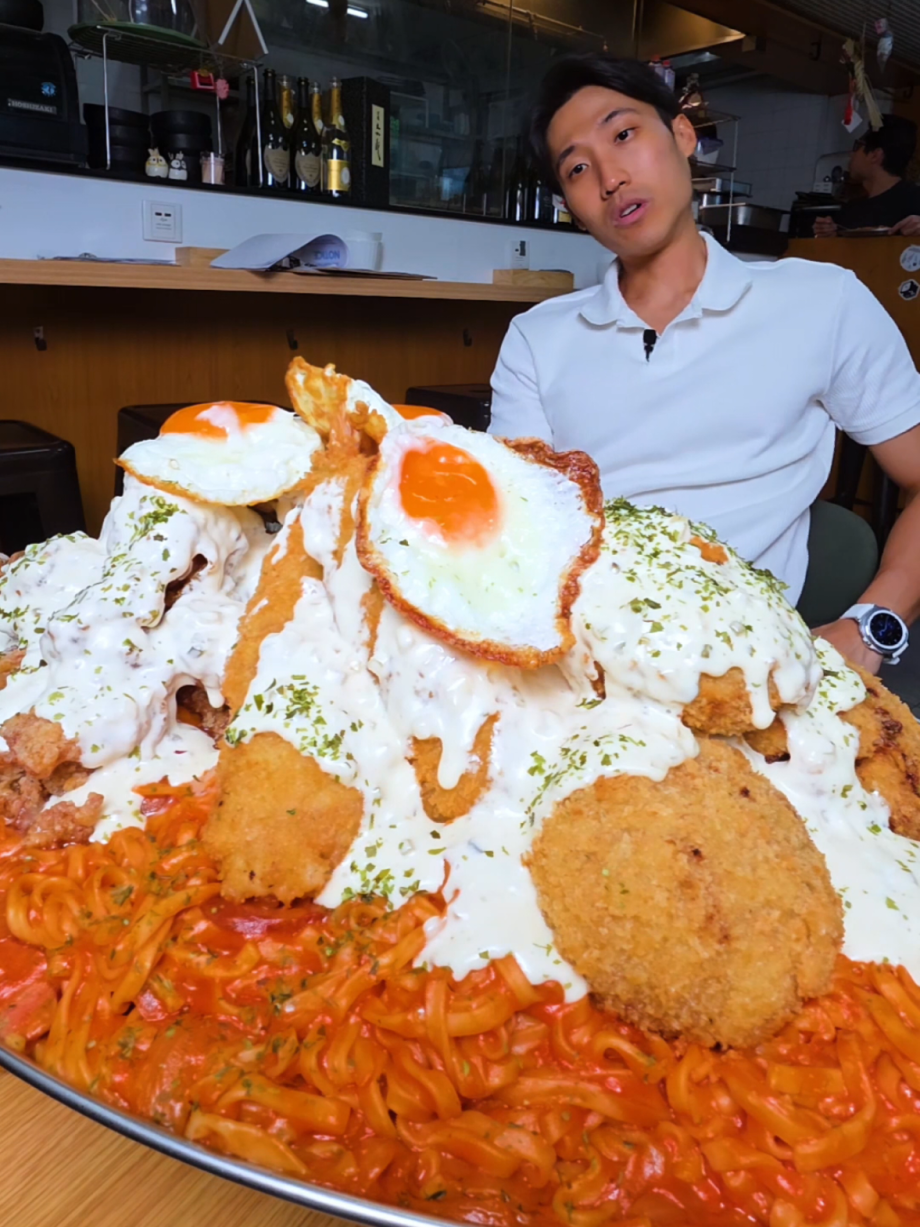 @zermattneo 8KG Japanese Napolitan Pasta Mountain! Is it authentic Italian? Abso… @zermattneo 8KG Japanese Napolitan Pasta Mountain! Is it authentic Italian? Abso…