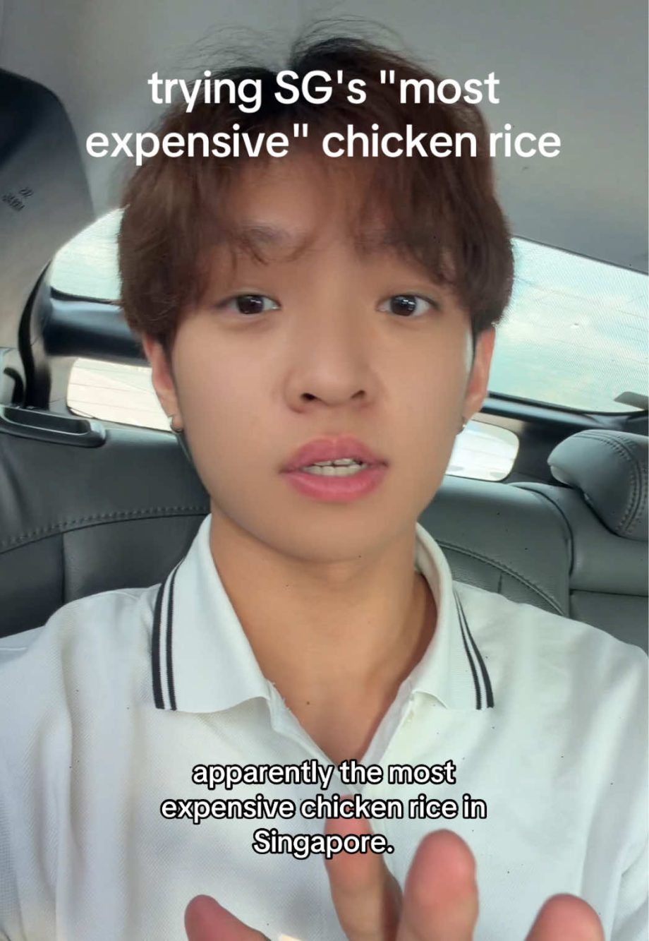 @cavanhwx trying sg’s most expensive chicken rice! #chickenrice #sgfoodie  …