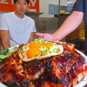 @zermattneo 8KG CHARSIU RICE BOWL slammed in 46mins! Easy work when the charsiu …