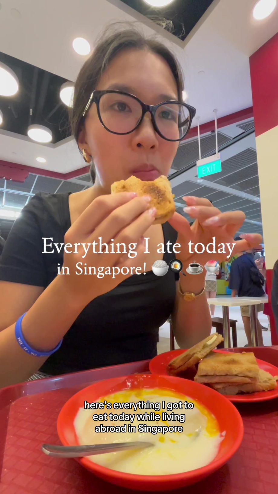 @helloitsmeannabel what i ate in singapore! ya kun kaya toast, mala chicken, sha…